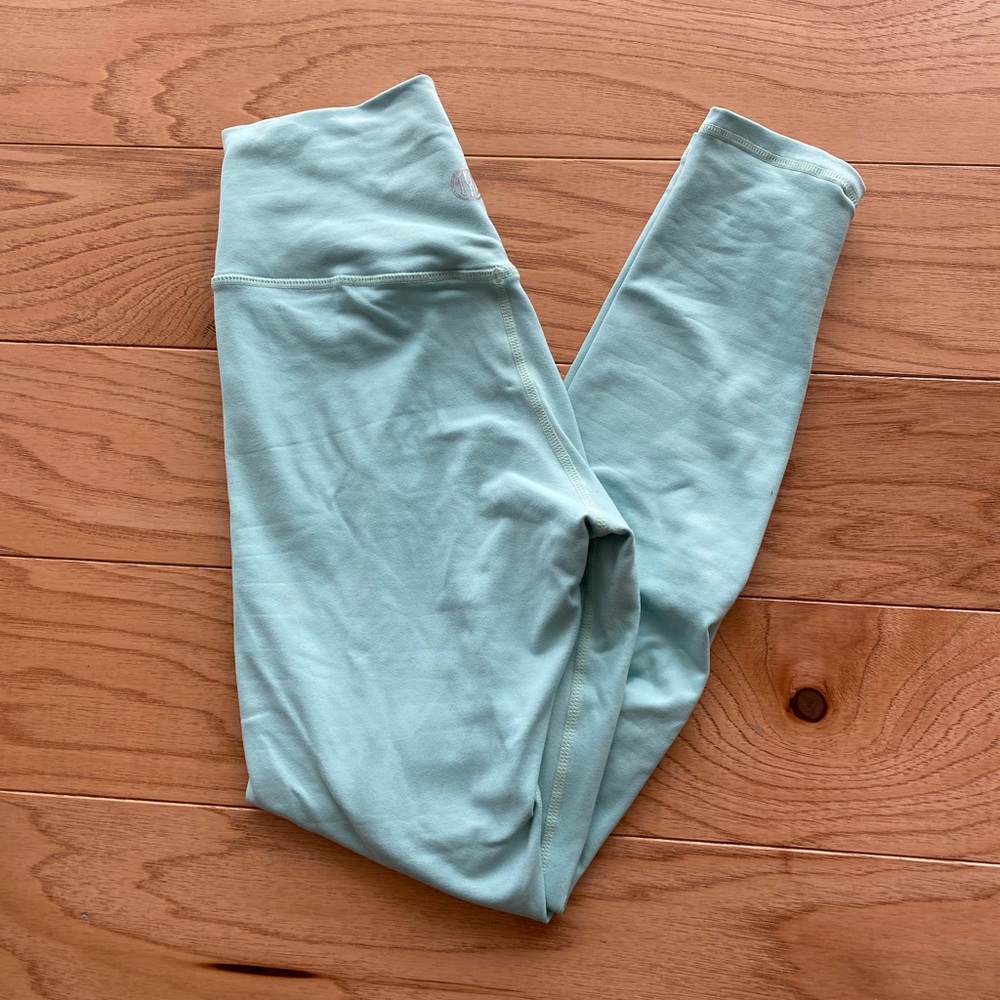 Till You Collapse Blue Leggings